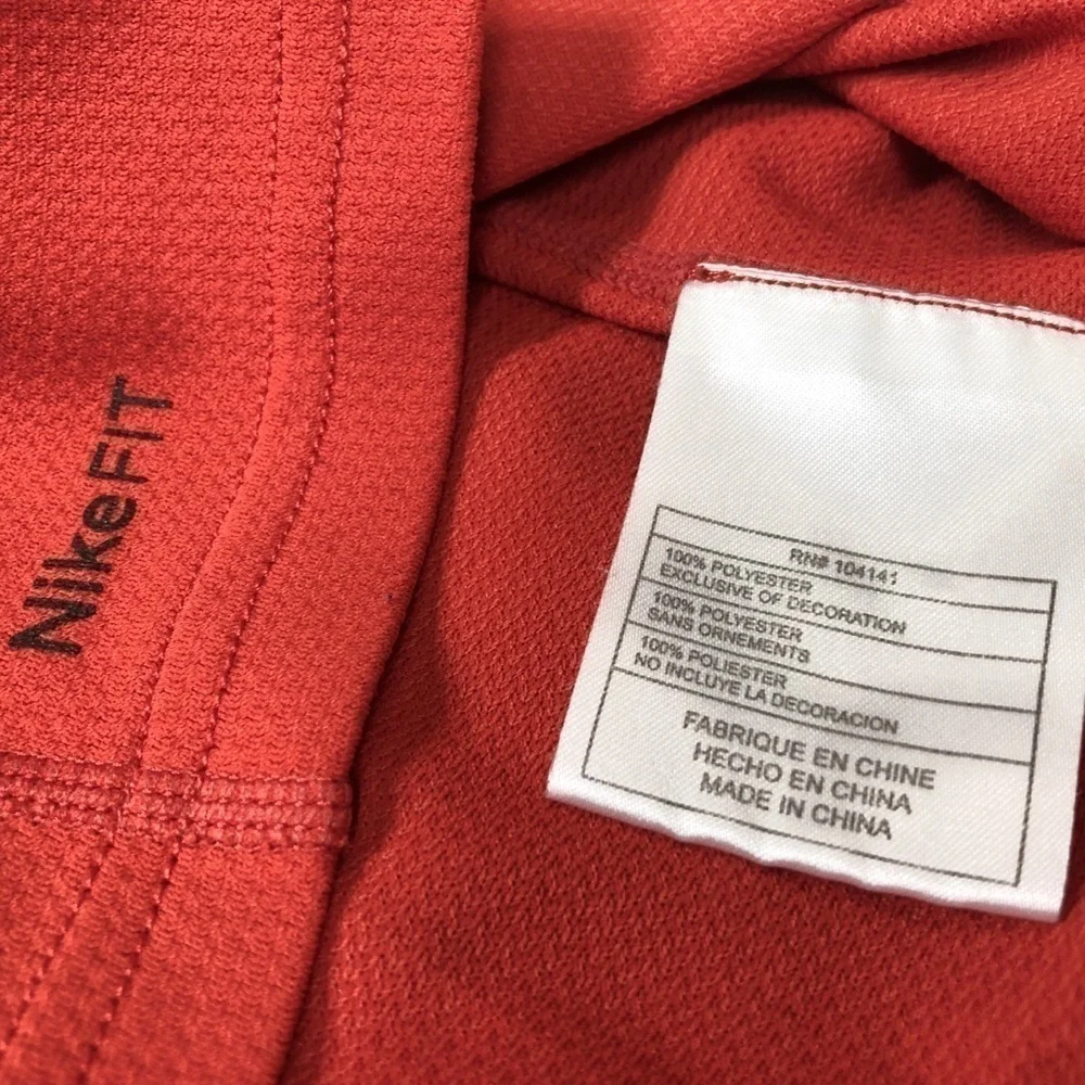 Nike ACG burnt orange men’s short sleeve shirt